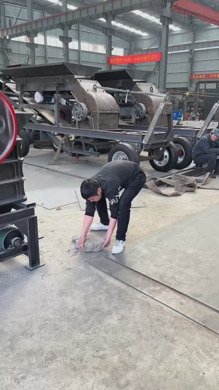 Broyeur de Pierres Primaire – Modèle 450 kg avec Moteur Puissant