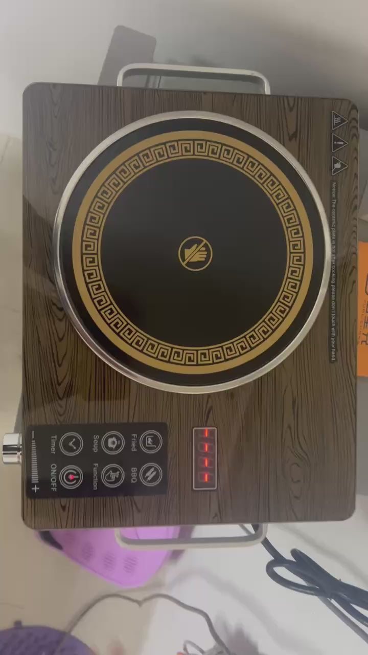 Cuisinière combinée Induction + Infrarouge 3500W - réchaud électrique