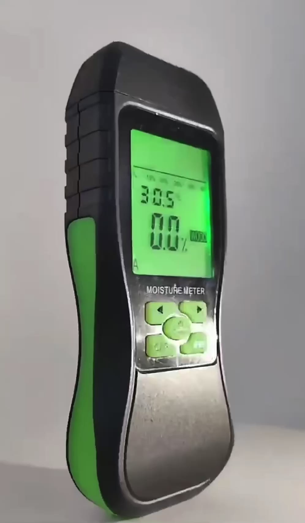 Humidimètre Numérique pour Matériaux de Construction – Détecteur d'Humidité LCD pour Bois, Béton et Briques