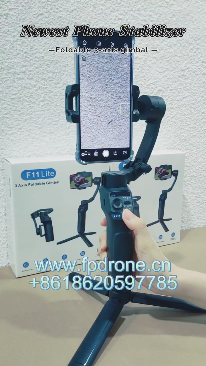 Stabilisateur Smartphone Haute Performance – Autonomie 10h et Mode Beauté