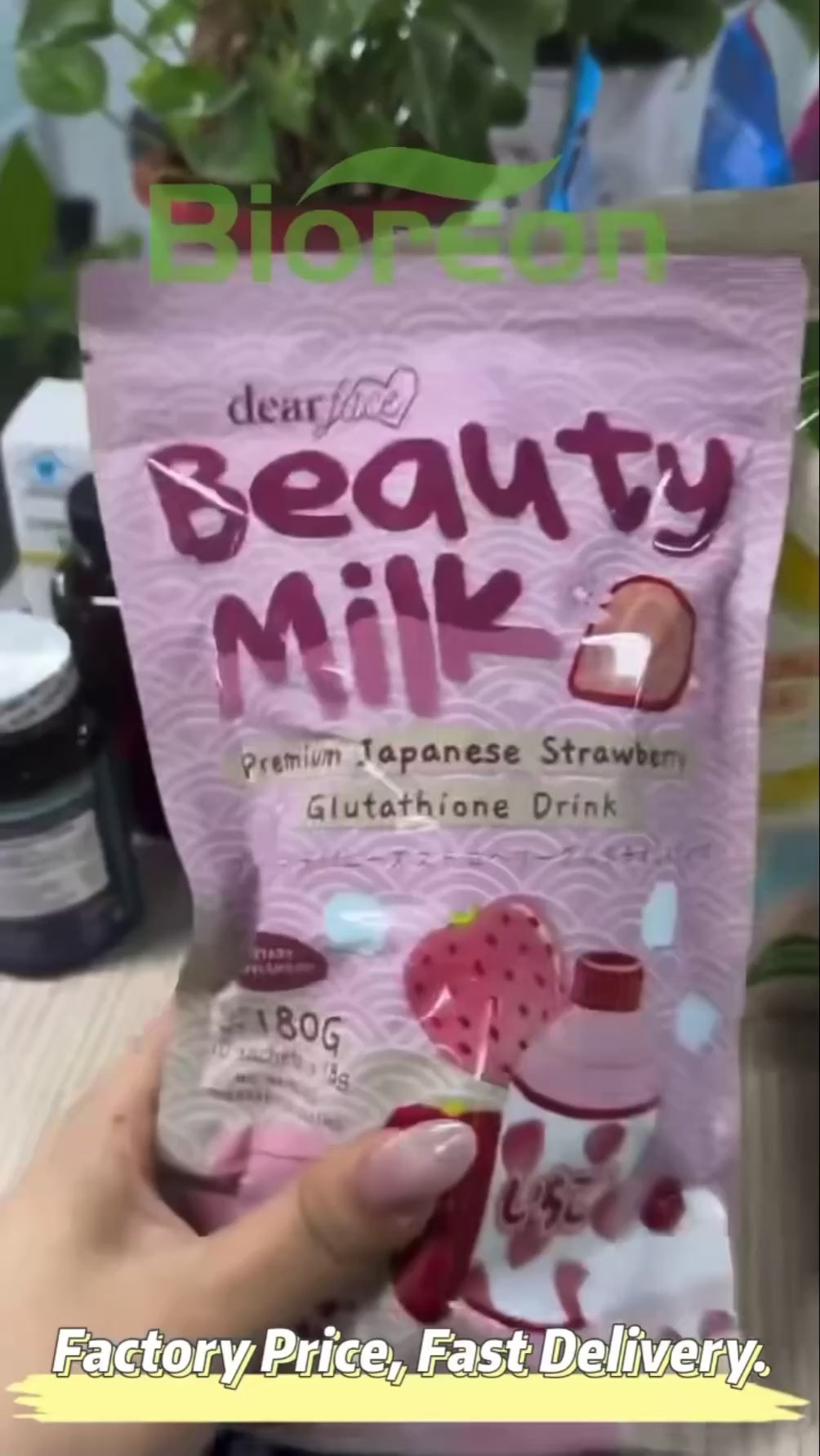 Lait de Beauté au Collagène et Melon Japonais – Éclat & Minceur