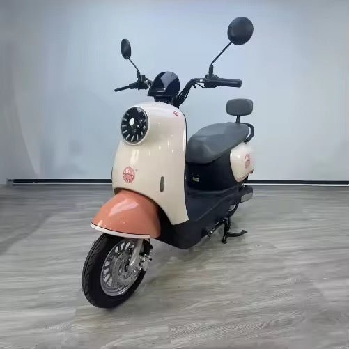 Scooter Électrique Vintage "Retro Chic" – Batterie 48V 20Ah, Autonomie Urbaine & Design Compact pour Ville - HGL - CHINA