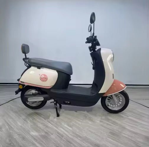 Scooter Électrique Vintage "Retro Chic" – Batterie 48V 20Ah, Autonomie Urbaine & Design Compact pour Ville - HGL - CHINA