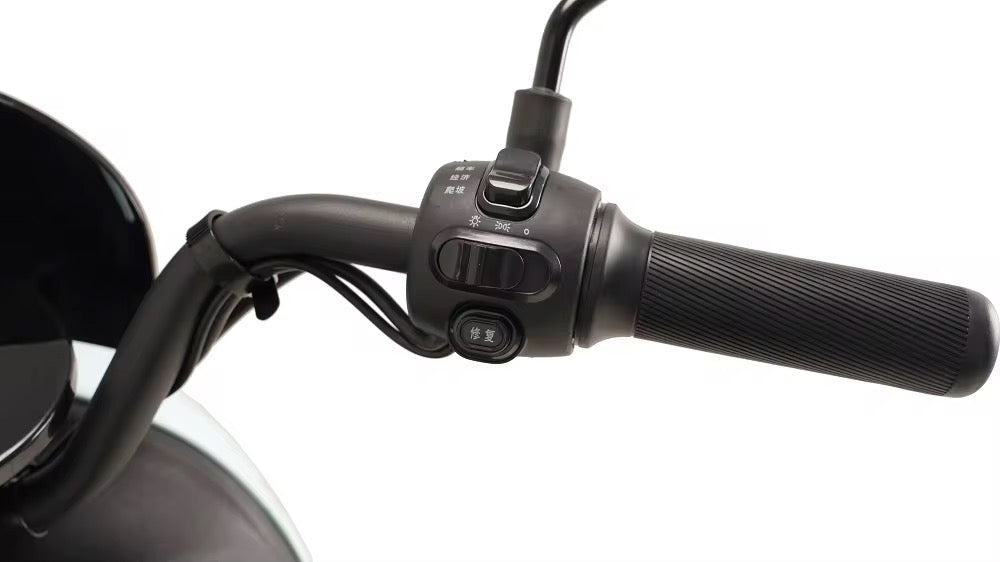 Scooter Électrique Vintage "Retro Chic" – Batterie 48V 20Ah, Autonomie Urbaine & Design Compact pour Ville - HGL - CHINA