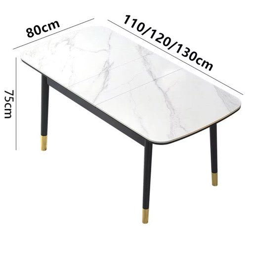 Table à Manger Baroque "Versailles" – Pieds Sculpturaux et Plateau de Verre - HGL - CHINA