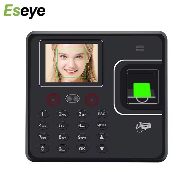 Terminal de Pointage Biométrique 4 - en - 1 – Reconnaissance Faciale, Empreinte Digitale, Carte RFID et Code PIN avec SDK Inclus - HGL - CHINA