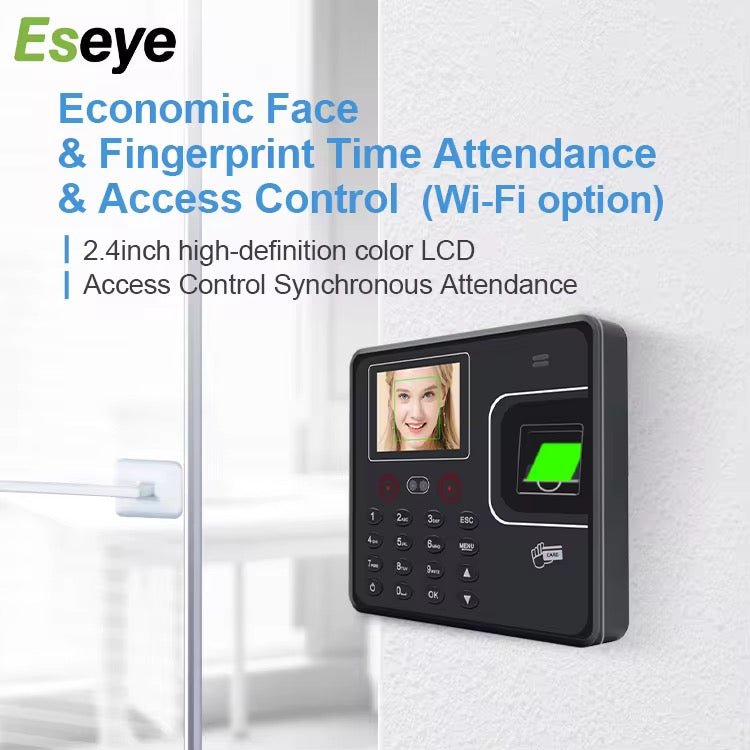 Terminal de Pointage Biométrique 4 - en - 1 – Reconnaissance Faciale, Empreinte Digitale, Carte RFID et Code PIN avec SDK Inclus - HGL - CHINA