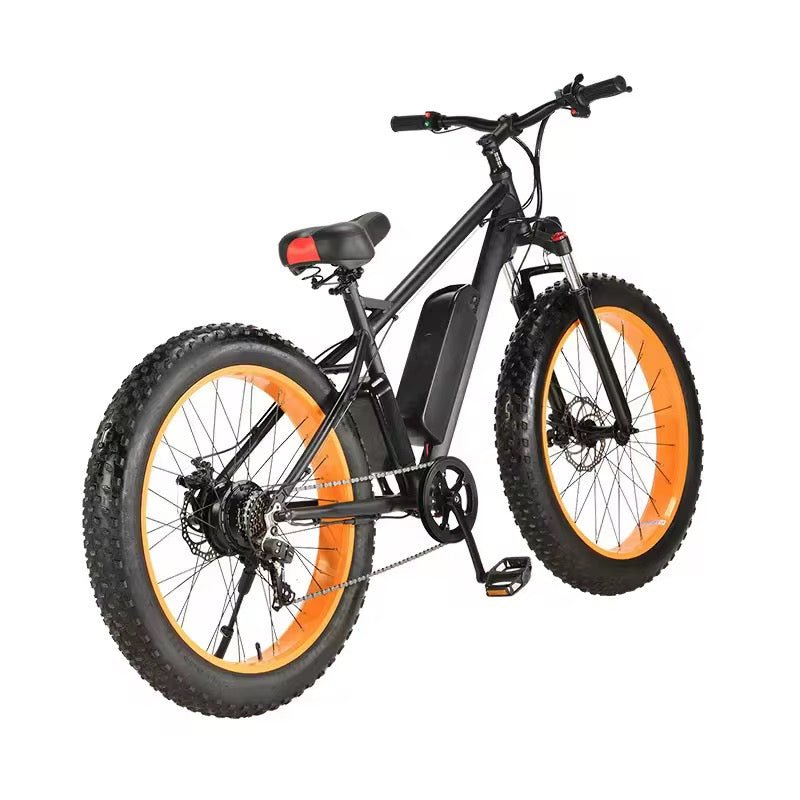 Vélo Électrique Tout - Terrain (Fat Bike) 26 Pouces – Moteur Puissant 1000W 48V, Cadre Alliage d'Aluminium & Autonomie Longue Durée - HGL - CHINA